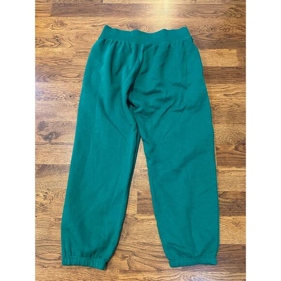Nike Men’s Solo Swoosh Fleece Joggers – Green – Size Large Casual Athletic Pants - Picture 2 of 7
